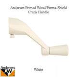 Andersen Window Primed Wood/Perma-Shield Crank Handle - White