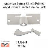 Andersen Window Primed Wood/Perma-Shield Crank Handle - White