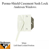 Andersen Casement Window Sash Lock, Perma-Shield 1979-95, LH - White