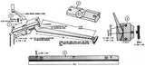 Andersen Casement Window Sash Lock, Perma-Shield 1979-95, LH - White