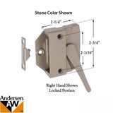 Andersen Casement Window Sash Lock, Perma-Shield 1979-95, RH - White