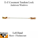 Andersen Window Tandem Lock Flushmount E-Z Casement Short Left Hand