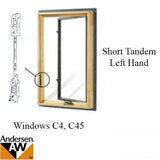 Andersen Window Tandem Lock Flushmount E-Z Casement Short Left Hand