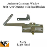 Andersen Split Arm Operator Right Hand with Bracket Right Hand Stone For Casement Windows From 1982-1995