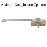 Andersen Window Straight Arm Operator Left Hand 9-3/8 Inch Stone