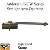 Andersen Window - Perma-Shield Casement Operator, Wood, Single Arm, PSC, Straight arm, 7191-32, RH