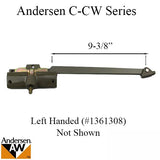 Andersen Window - Perma-Shield Casement Operator, Wood, Single Arm, PSC, Straight arm, 7191-32, RH