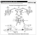 Andersen Window Operator For Casement Wood Split Arm PSC Windows Stone Right Handed