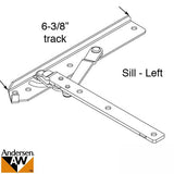 Hinge, Sill, Left 22 Inch Standard Andersen Casement Enhanced