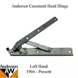 Andersen Enhanced Casement Straight Arm Head Hinge, Left Handed, 22 Inch