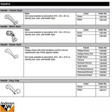 Andersen Casement Window Crank For Perma Shield and EZ Casement Windows Stone