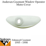 Andersen Enhanced Casement Window - Operator Cover - Metro Style - White - 1995 -1998.