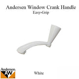 Andersen Window Improved/E-Z Casement Crank/Handle - Easy Grip - White