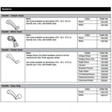 Andersen Window Improved/E-Z Casement - Crank/Handle - Easy Grip - Stone