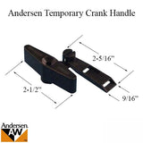 Andersen Window Temporary Crank Handle, Enhanced Casement, Plastic