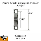 Andersen Keeper, Perma-Shield Casement Window-Corrosion Resistant