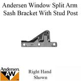 Andersen Window Split Arm Sash Bracket w/Screws & Stud - Right