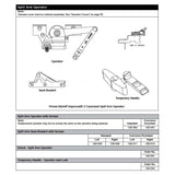 Andersen Perma-Shield Casement Windows - Split Arm Bracket w/screws - Corrosion Resistant - Right