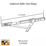 Andersen Casement Left Split Arm Sill Hinge 1998 - Present