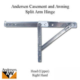 Andersen Awning/Casement Right-Hand Split Arm Head Hinge