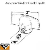 Andersen Window Window Crank Handle T Shape Metal Handle For Casement Window