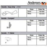 Andersen Window Window Crank Handle T Shape Metal Handle For Casement Window