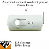 Andersen Window Operator Cover For E-Z Casement Classic Windows White 1999 to Present