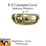 Andersen Cover, E-Z Casement, Estate - Bright Brass