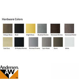 Andersen Perma-Shield Improved/E-Z Casement Windows - Operator Cover - Estate Style - Antique Brass