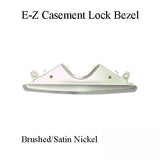 Andersen E-Z Casement Lock Bezel - Brushed/Satin Nickel