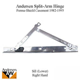 Discontinued - Andersen Perma-Shield Right Hand Split Arm Sill Hinge 1982-1995