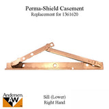 Discontinued - Andersen Perma-Shield Right Hand Split Arm Sill Hinge 1982-1995