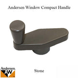 Andersen Compact Handle For Awning and Casement Window Handle Stone