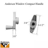 Andersen Compact Handle For Awning and Casement Window Handle Stone