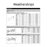 Andersen Perma-Shield Casement Windows - Weatherstrip - Waterbar - 34 23/32 inches - White