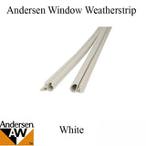 Andersen Window Weatherstrip Bulb/Stile/Left and Right, PSC Casement Stile - White