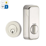 Emtek EMP28423 Modern Disc Deadbolt - Brass - Single Cylinder - EMPowered 2 Upgrade