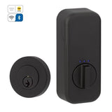 Emtek EMP28423 Modern Disc Deadbolt - Brass - Single Cylinder - EMPowered 2 Upgrade