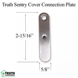 Truth Sentry 20mm Cover Connection Plate- Stainless Steel
