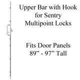 20mm Upper Bar for Sentry Multipoint Lock for 89