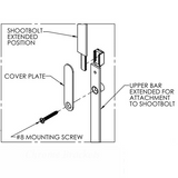 20mm Active / Passive Shootbolt Upper Extension, 37-11/16 - Truth Sentry - Stainless Steel