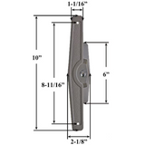 Marvin Truth Handle Set for Sliding Patio Doors Bronze