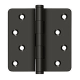 4" x 4" x 1/4" Radius Hinges / Zig-Zag