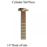 Cylinder Tail Piece For 1-3/8 To 1-5/8 Thick Door, Length 27mm
