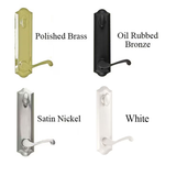 PEACHTREE PRADO HINGED DOOR HARDWARE HANDLE SET - WEISER KEYWAY -14421-WR