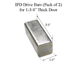 IPD Mortise Lock Drive Bar Spindle For 1.75 Inch Doors Mortise Lock Spindle