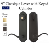 Monaco Active Keyed Multipoint Lock Trim Handleset Classic Wave Lever