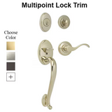 Winslow Active Keyed Multipoint Lock Trim Wave Lever Schlage 5 Pin Keyway