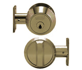 Medeco Maxum Commercial Single Cylinder 6-Pinned Deadbolt, DL Keyway