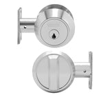 Medeco Maxum Commercial Single Cylinder 6-Pinned Deadbolt, DL Keyway